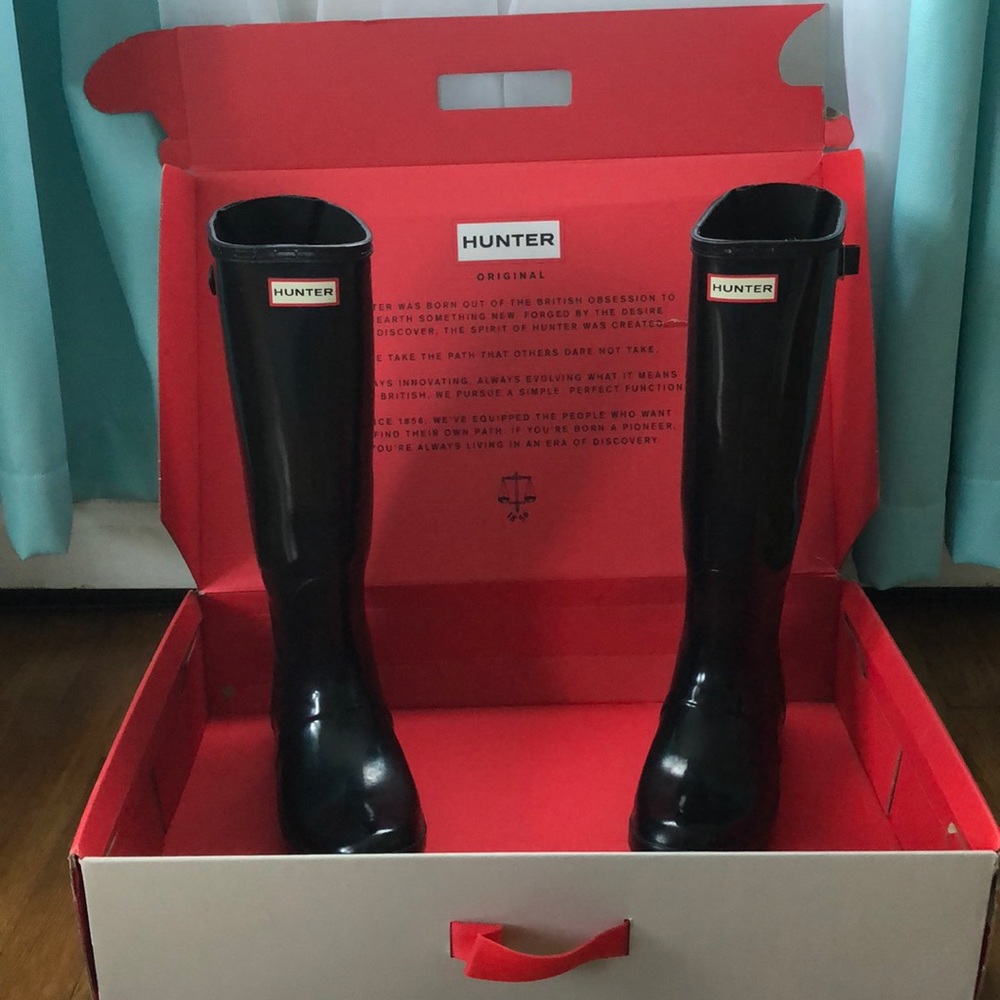 Hunter Rain Boots Tall Authentic